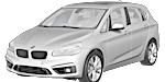 BMW F45 C1224 Fault Code